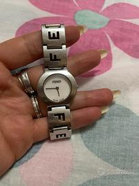 FENDI 3050L in acciao, batteria nuova