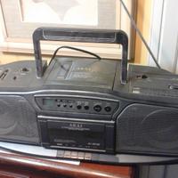 AKAI Lettore CD/cassette e radio Vintage