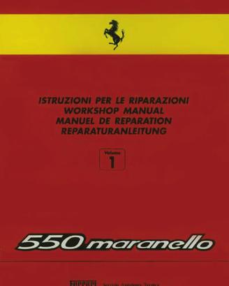 Ferrari 550 manuale officina riparazione