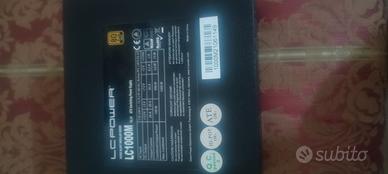 alimentatore pc 1000w  80+ gold