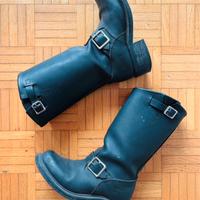 Stivali Walker neri in pelle taglia IT 38