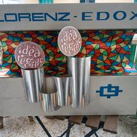 Espositore pubblicitario anni 60 orologi Lorenz