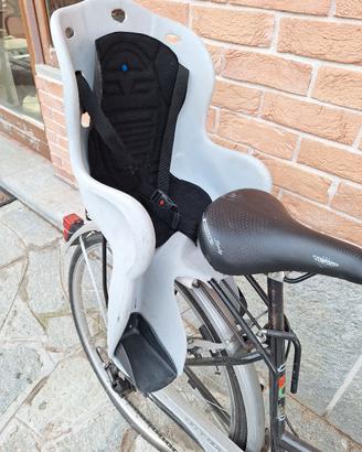 seggiolino posteriore bici portabimbi