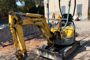 Yanmar B12-3 mini escavatore 13q 1931h