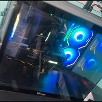 Pc da gaming  piu monitor  2k