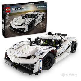 Set Lego 42184 - Koenigsegg Jesko Absolut Bianca