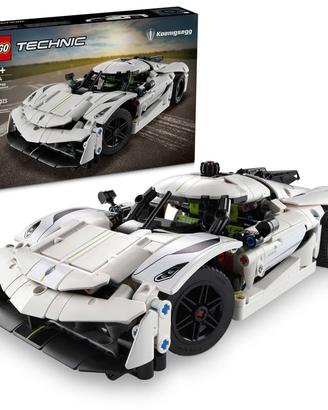 Set Lego 42184 - Koenigsegg Jesko Absolut Bianca