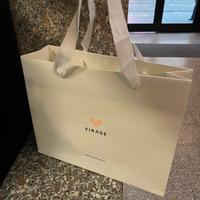 Sacchetto carta shopping bag Virage