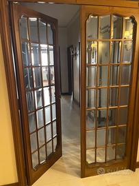 Porte in legno e vetro