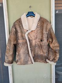 giubbotto di montone Shearling