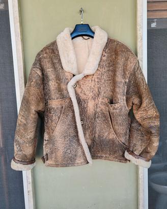 giubbotto di montone Shearling