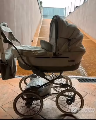 Trio Bebecar Stylo carrozzina passeggino  vintage