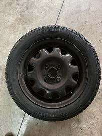Cerchio con gomma 155 65 r14