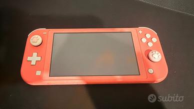 Nintendo switch lite corallo