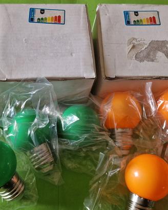 Lampadine Giardino Colorate (Verde Arancio)