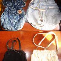 Borsette jeans - borsette vintage anni 70