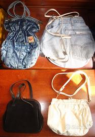 Borsette jeans - borsette vintage anni 70