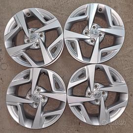 4 cerchi lega hyundai i10 new r15 lt3764
