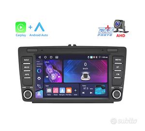 RADIO GPS ANDROID 10 PER SKODA OCTAVIA 09-13 USB T