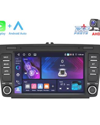 RADIO GPS ANDROID 10 PER SKODA OCTAVIA 09-13 USB T