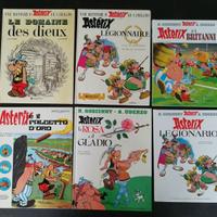 6 Asterix (4 in italiano 2 in francese) collezione