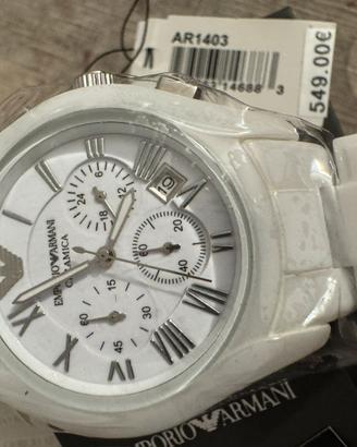 Orilogio Armani ceramica
