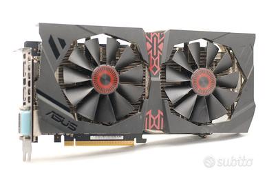 scheda video GPU AMD R9 285 strix 2gb gddr5 