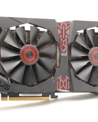 scheda video GPU AMD R9 285 strix 2gb gddr5 