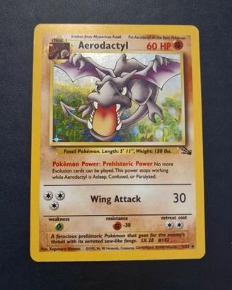 Carta Pokemon Aerodactyl - Set Fossil - ENG