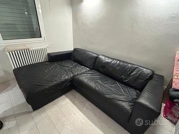 Divano Poliform usato pelle