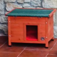Casetta in legno per gatti, cani di piccola taglia