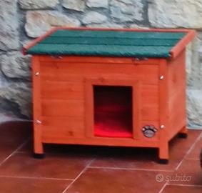 Casetta in legno per gatti, cani di piccola taglia