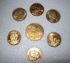 lotto medaglie commemorative