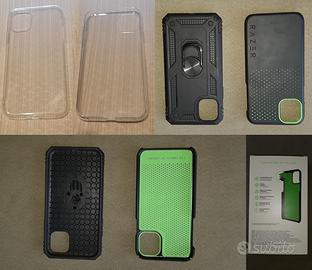 3 cover protettive come nuove per iPhone 11
