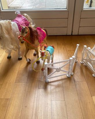 Barbie a cavallo