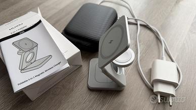 KUXIU X40 Caricatore 3-1 pieghevole iPhone e Watch