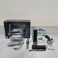 Nintendo Wii Limited Edition Black + HDD e Giochi 