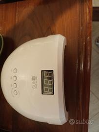 lampada uv x  asciugare smalto 