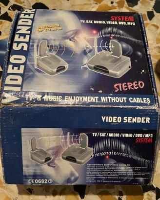 Video Sender Wireless 2.4GHz Y2K vintage tech