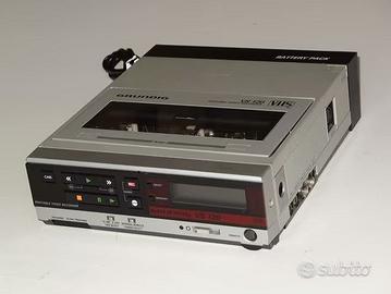 Registratore Grundig VHS Recorder VS 120 vintage