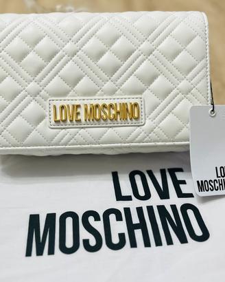 Borsa Love Moschino bianca