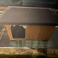 Cuccia cane taglia media in legno