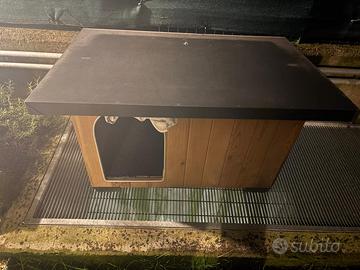 Cuccia cane taglia media in legno