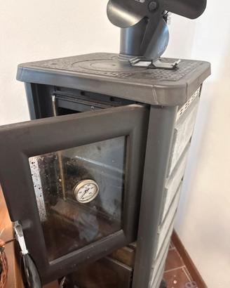 Stufa a Legna La Nordica Gemma Forno (Ghisa)