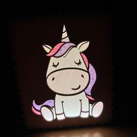 Lanterna/ luce nanna unicorno