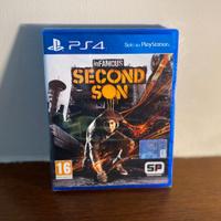 PS4 Playstation 4 Infamous Second Son NUOVO