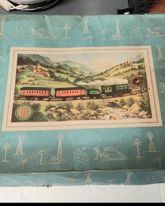 Trenino  latta marca L.A.C.  anni 50