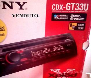 Sony 4x45Watt  USB/AUX/Front.Estraibile. Venduto