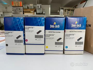 Toner quadricromia compatibili Epson Aculaser