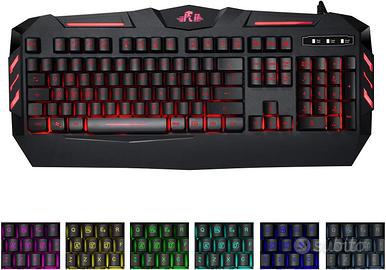 tastiera + mouse da gaming